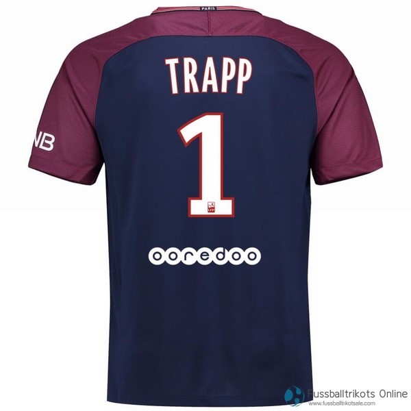 Paris Saint Germain Trikot Heim Trapp 2017-18 Fussballtrikots Günstig